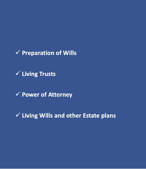 Estate Planning Bullet Points
